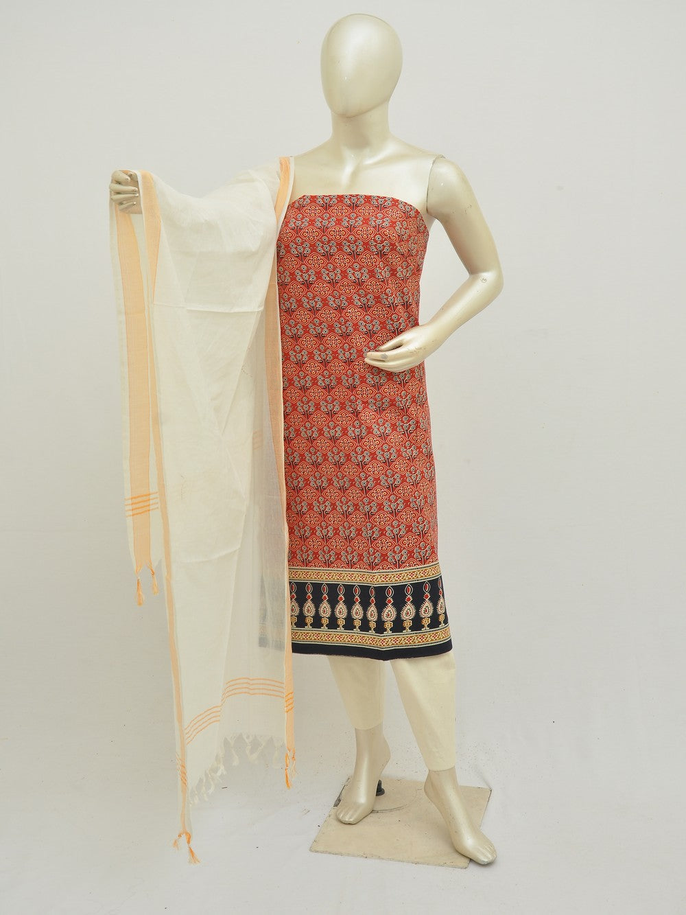 Ajrakh Print Dress Material [D50304013]