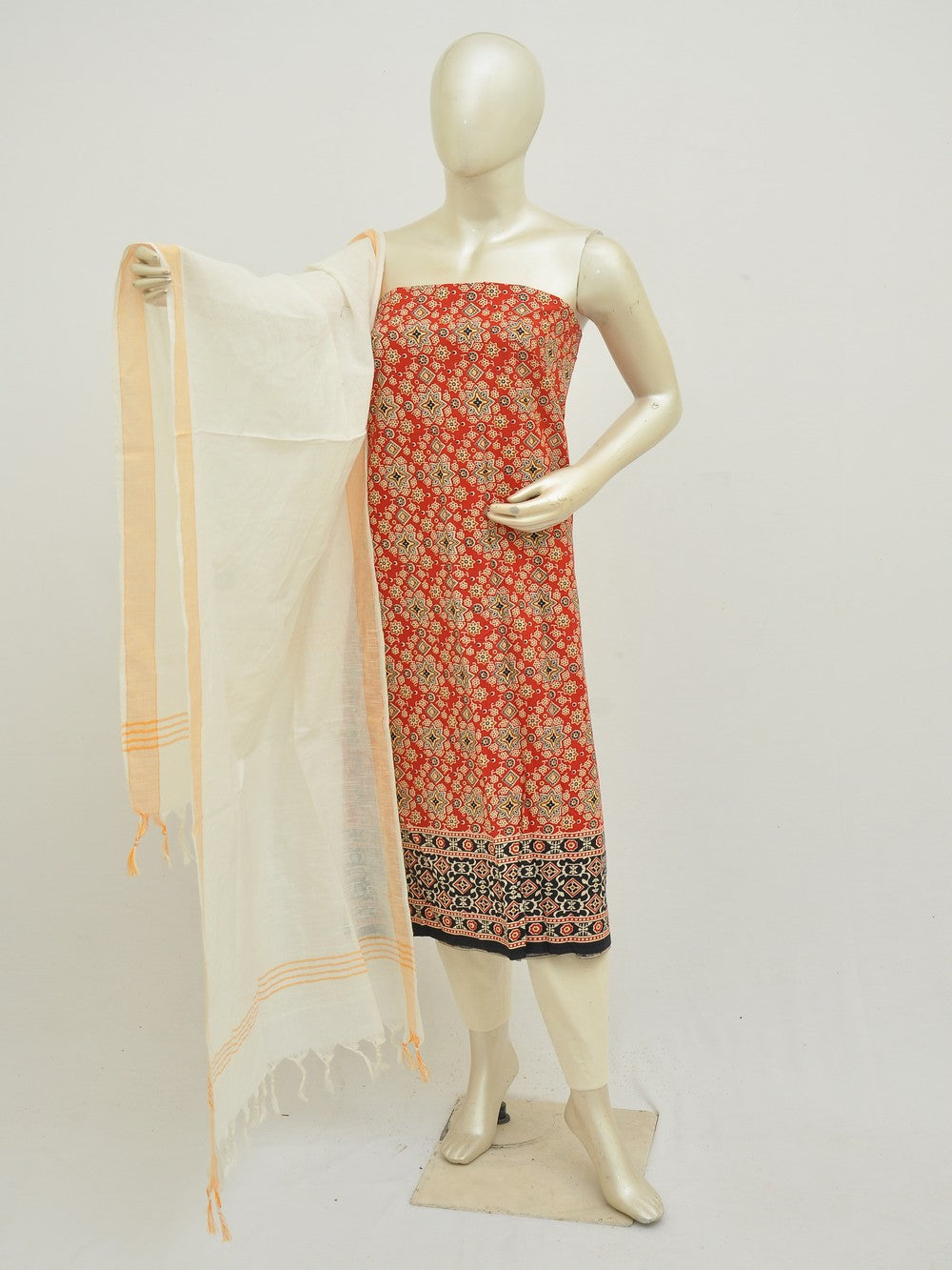 Ajrakh Print Dress Material [D50304014]