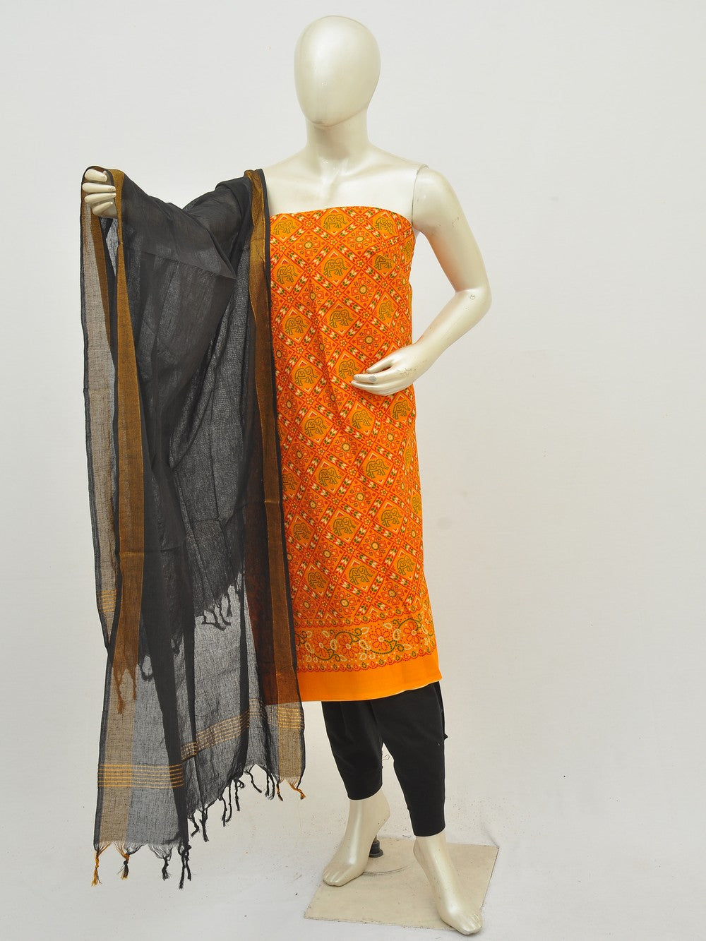 Ajrakh Print Dress Material [D50304022]