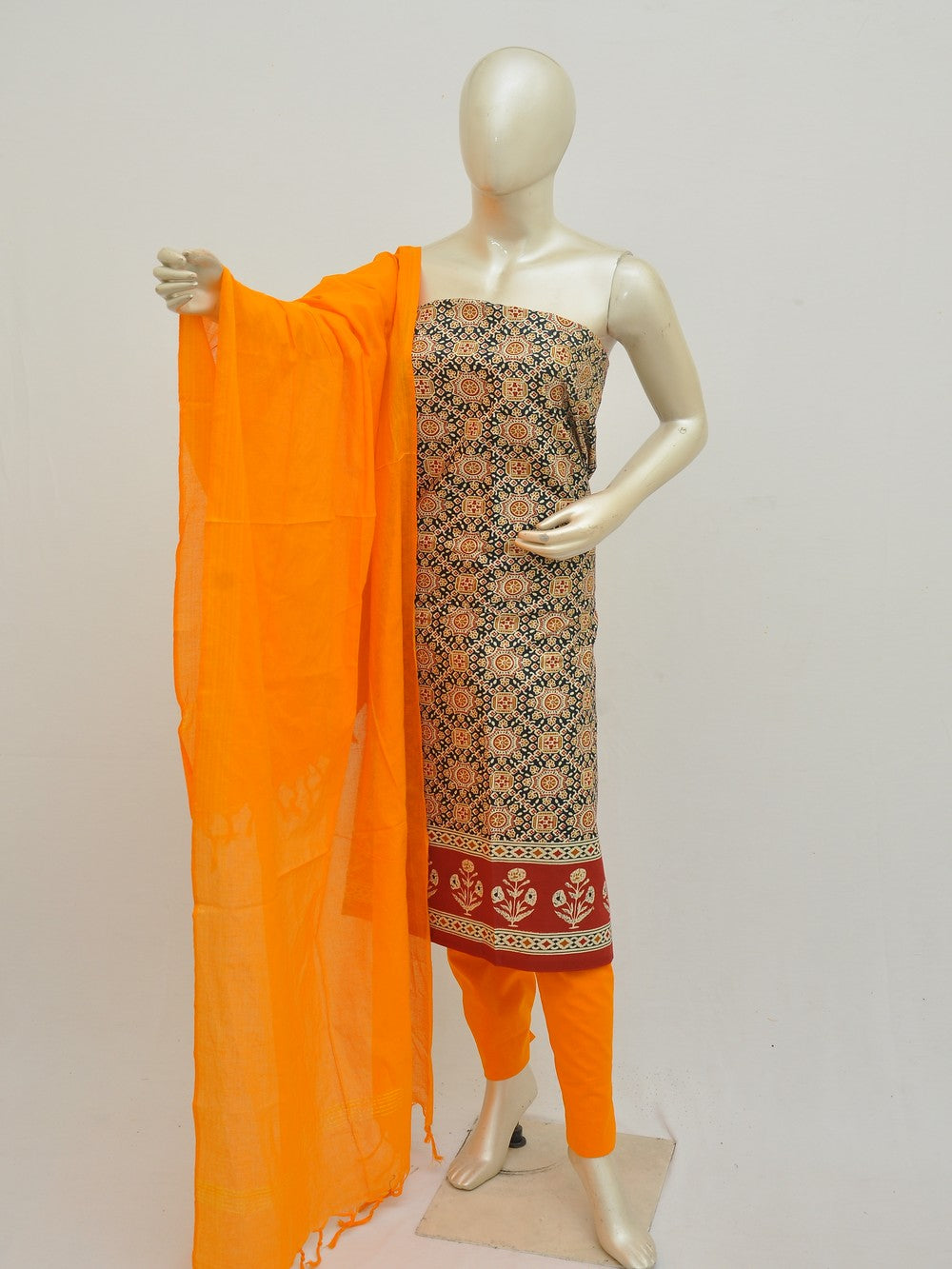 Ajrakh Print Dress Material [D50306023]