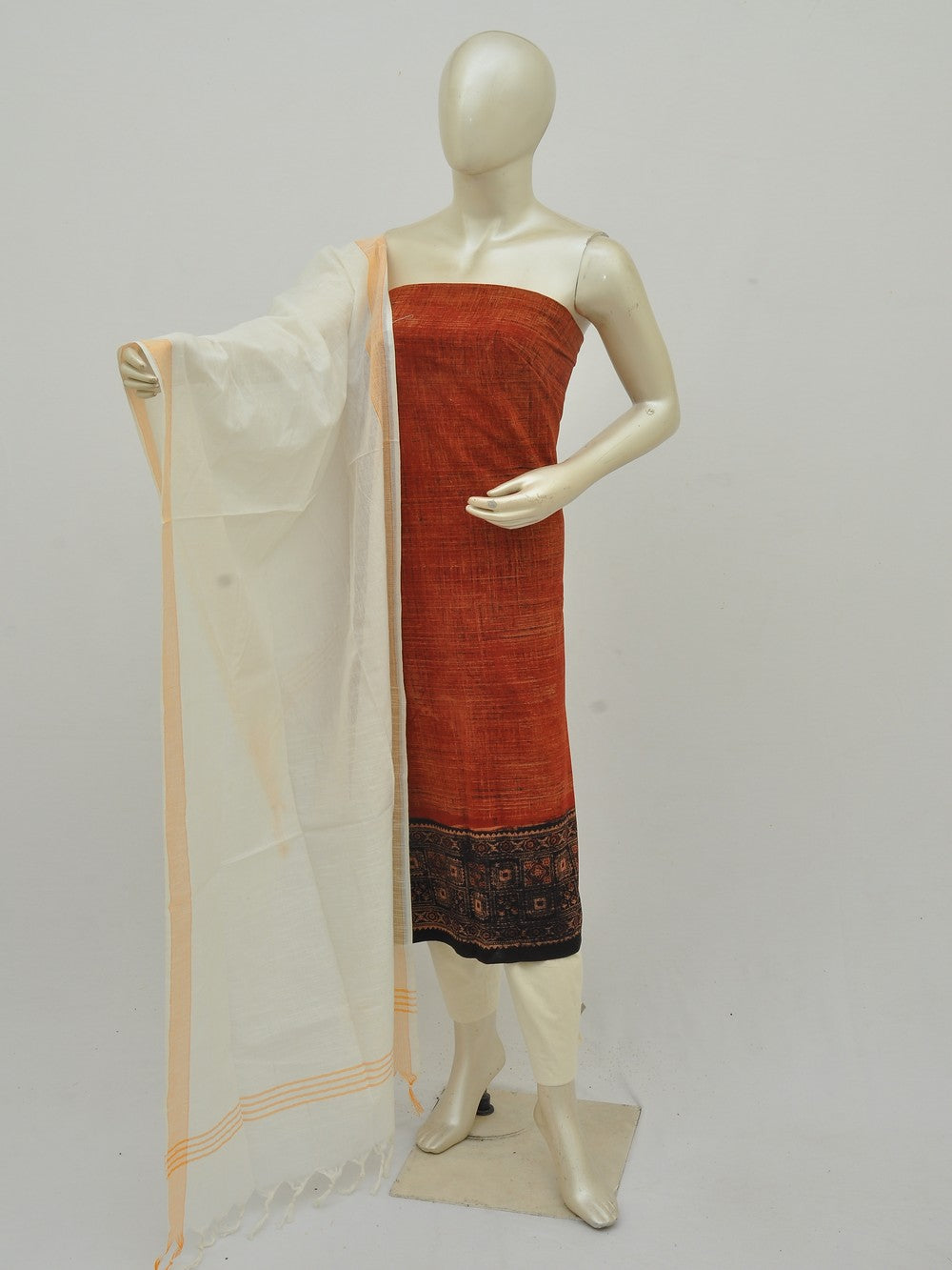 Ajrakh Print Designer Dress Material [D50304030]