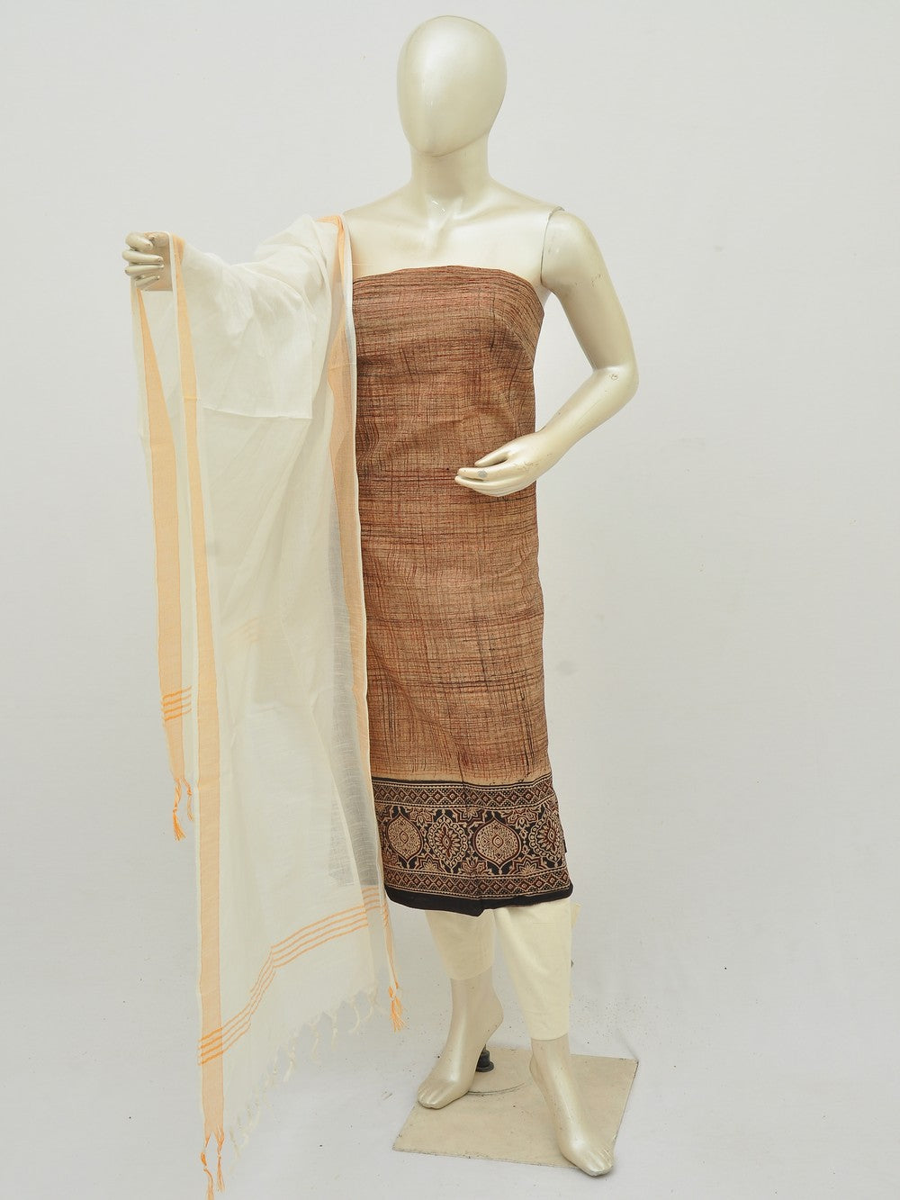 Ajrakh Print Designer Dress Material [D50304031]