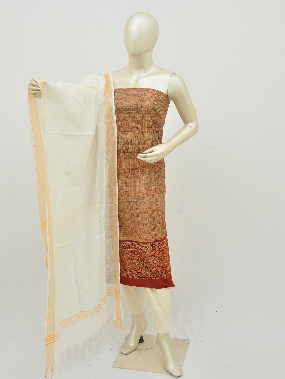 Ajrakh Print Designer Dress Material [D50304032]