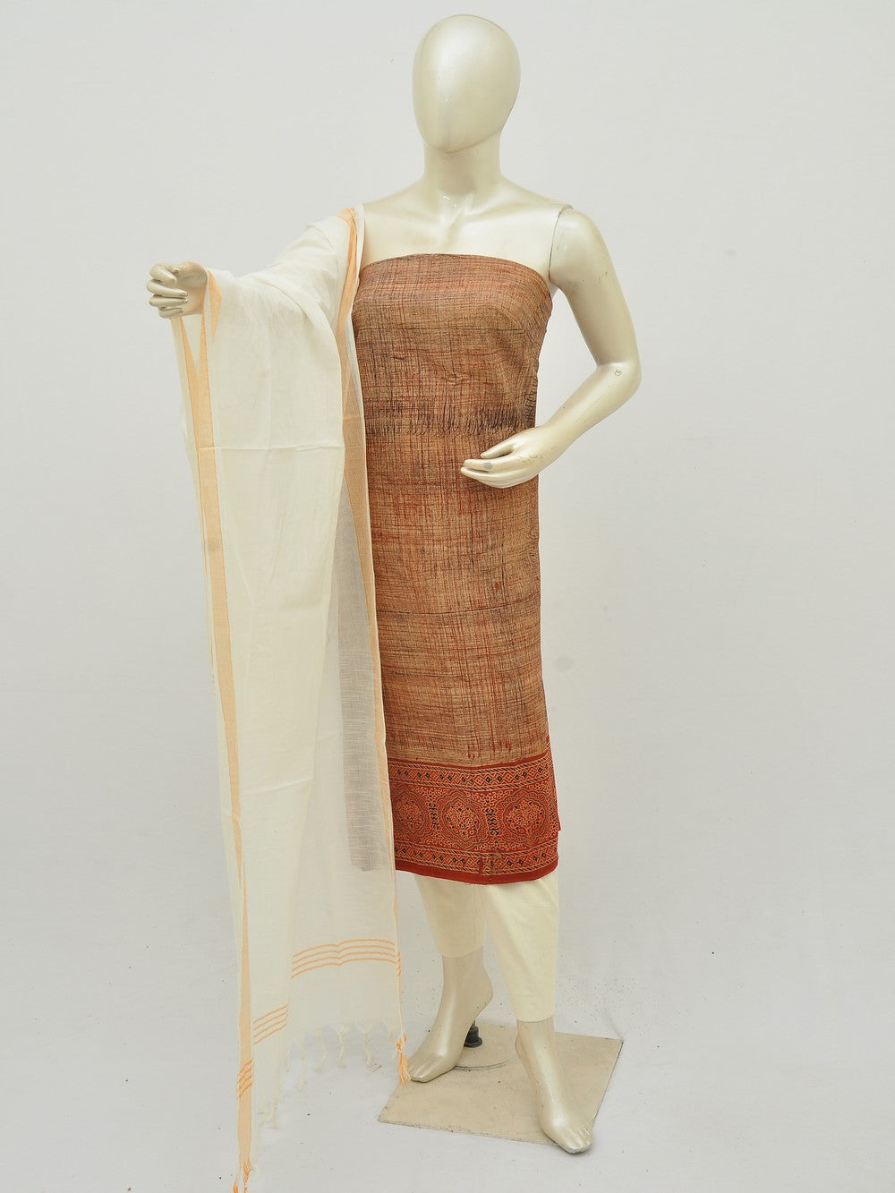 Ajrakh Print Designer Dress Material [D50304034]