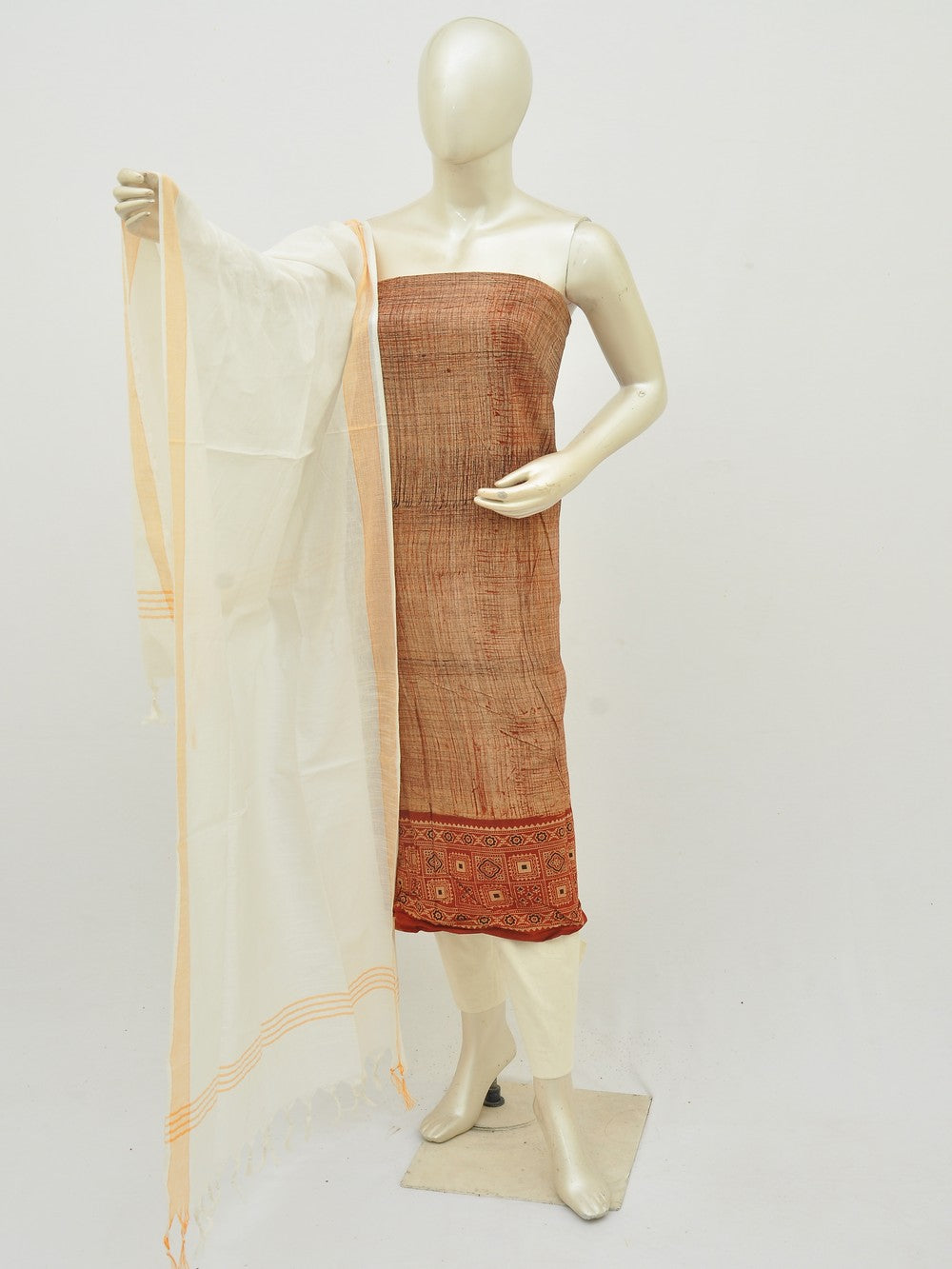 Ajrakh Print Designer Dress Material [D50304036]