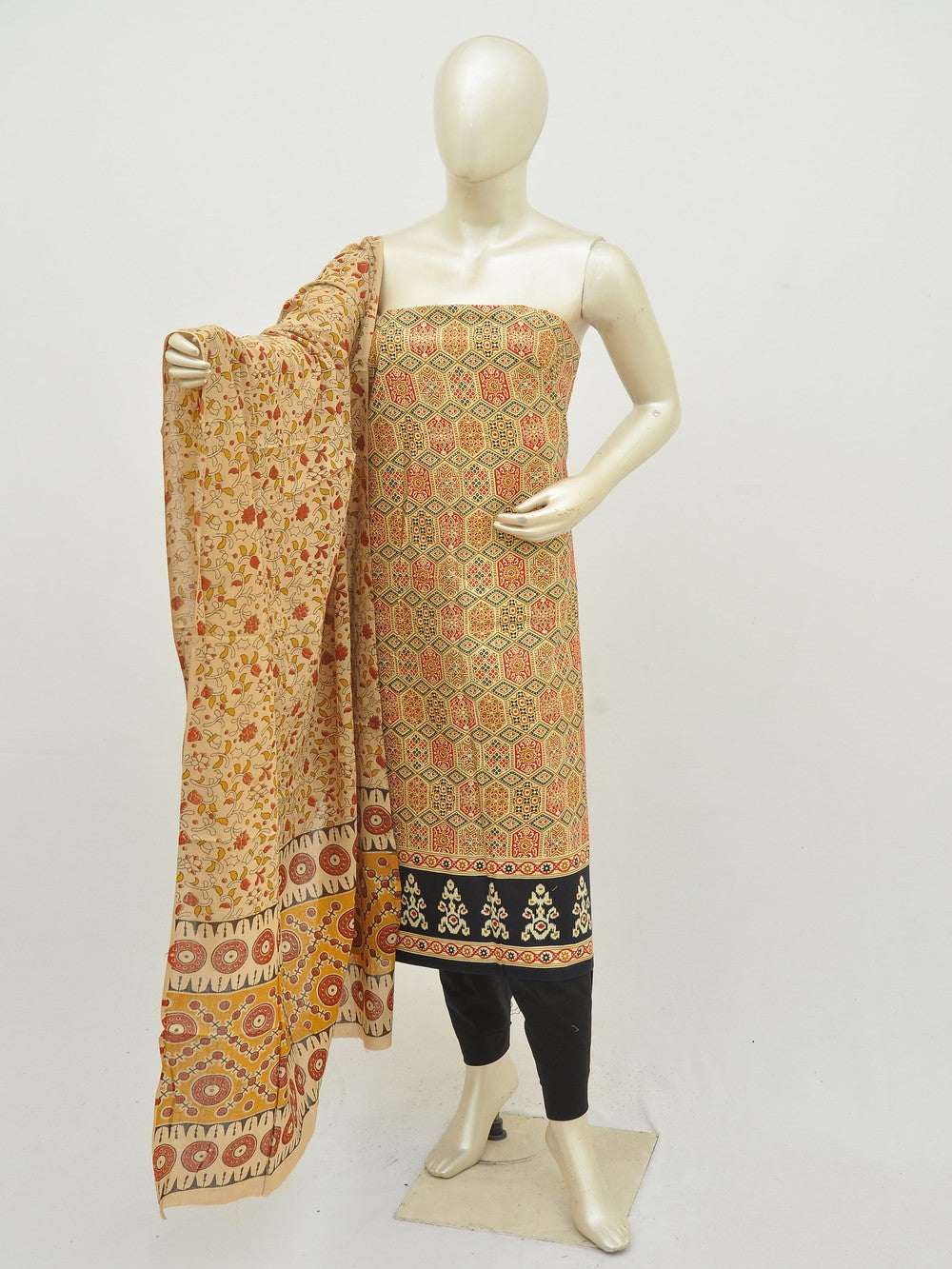 Ajrakh Print Designer Dress Material [D50304052]