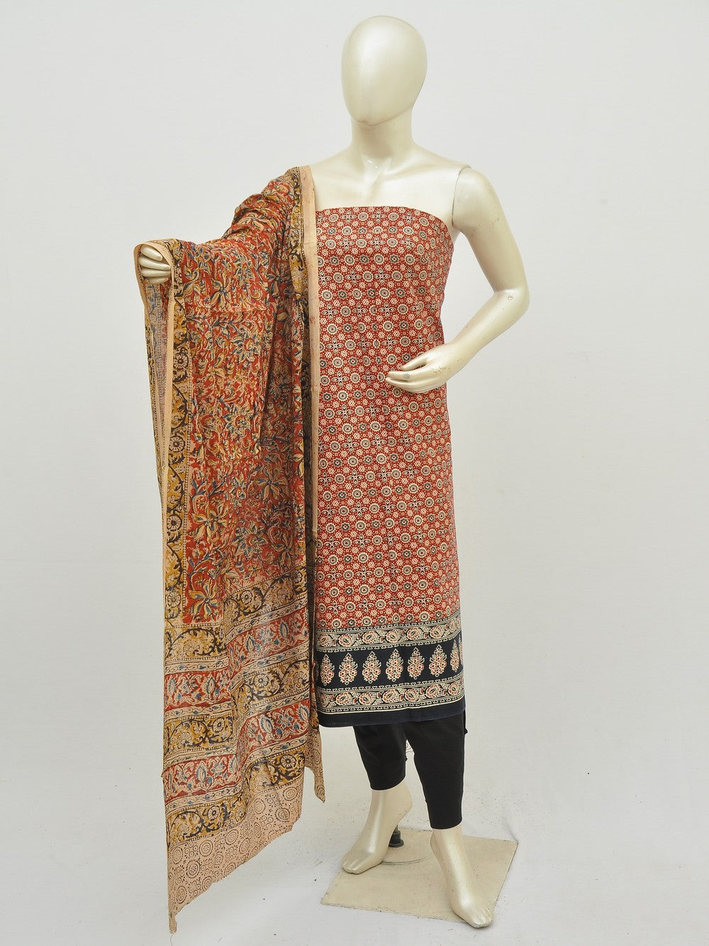 Ajrakh Print Designer Dress Material [D50304053]