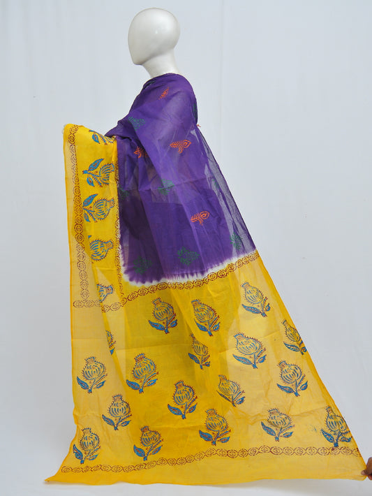 Batik Pure Cotton Saree [D40516008]
