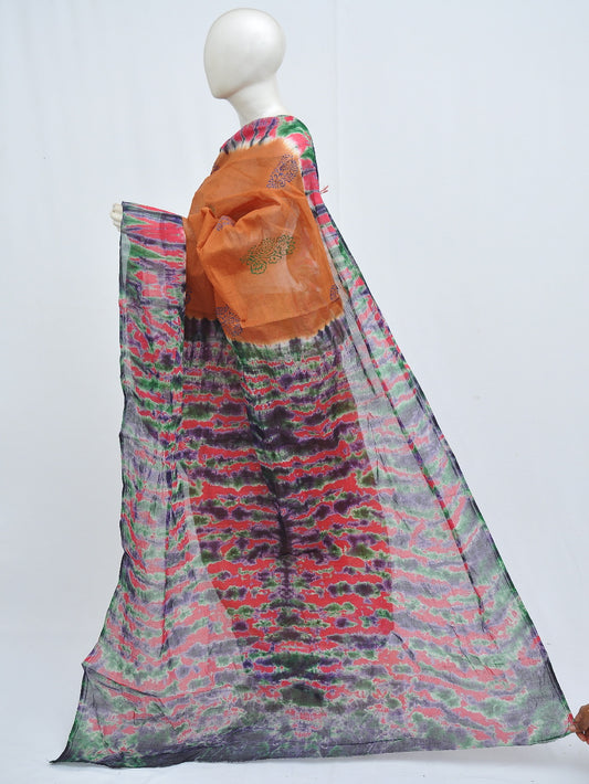 Batik Pure Cotton Saree [D40516011]