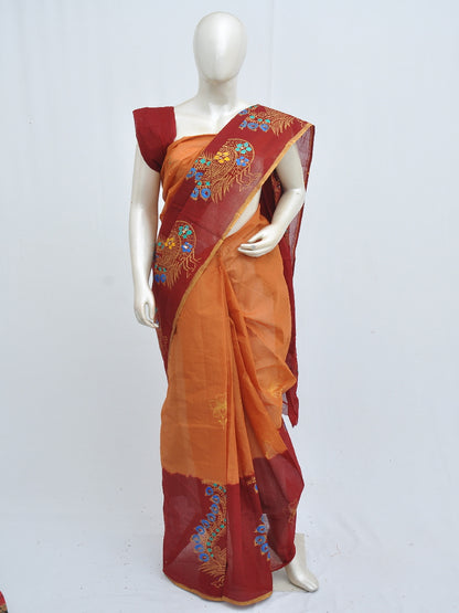 Batik Pure Cotton Saree [D40516014]