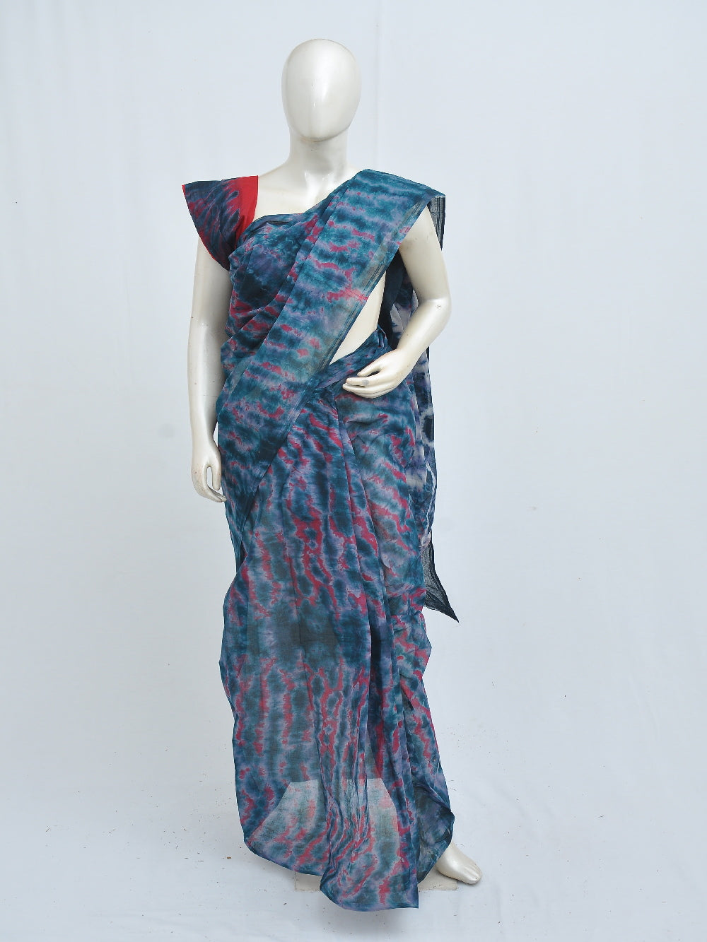 Batik Pure Cotton Saree [D40516015]