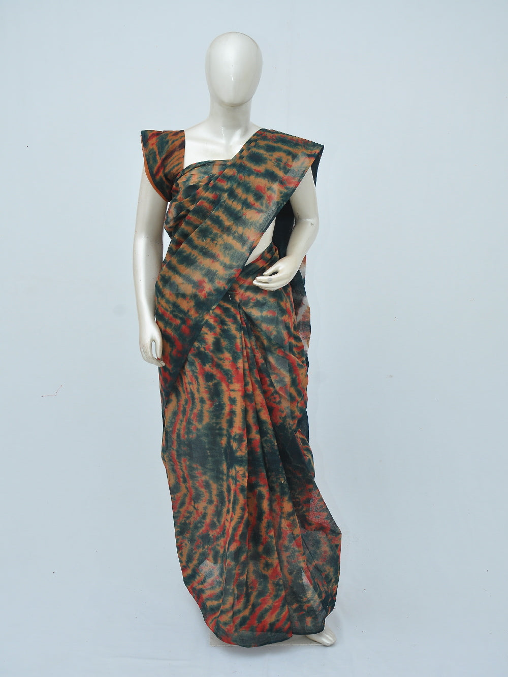 Batik Pure Cotton Saree [D40516016]