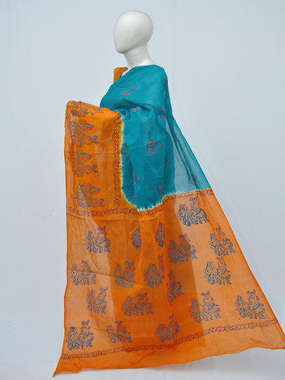 Batik Pure Cotton Saree [D40516020]