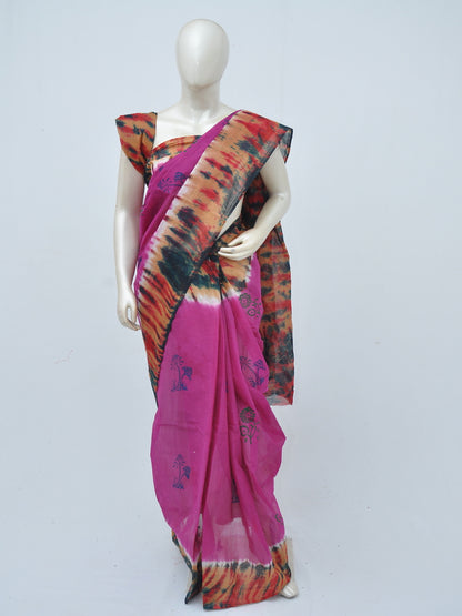 Batik Pure Cotton Saree [D40516021]