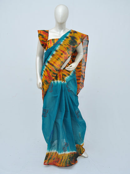 Batik Pure Cotton Saree [D40516024]
