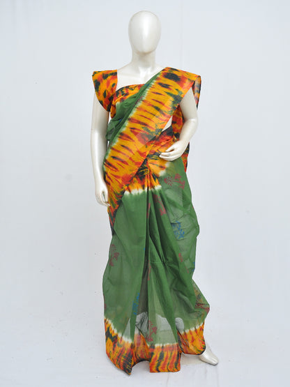 Batik Pure Cotton Saree [D40516034]