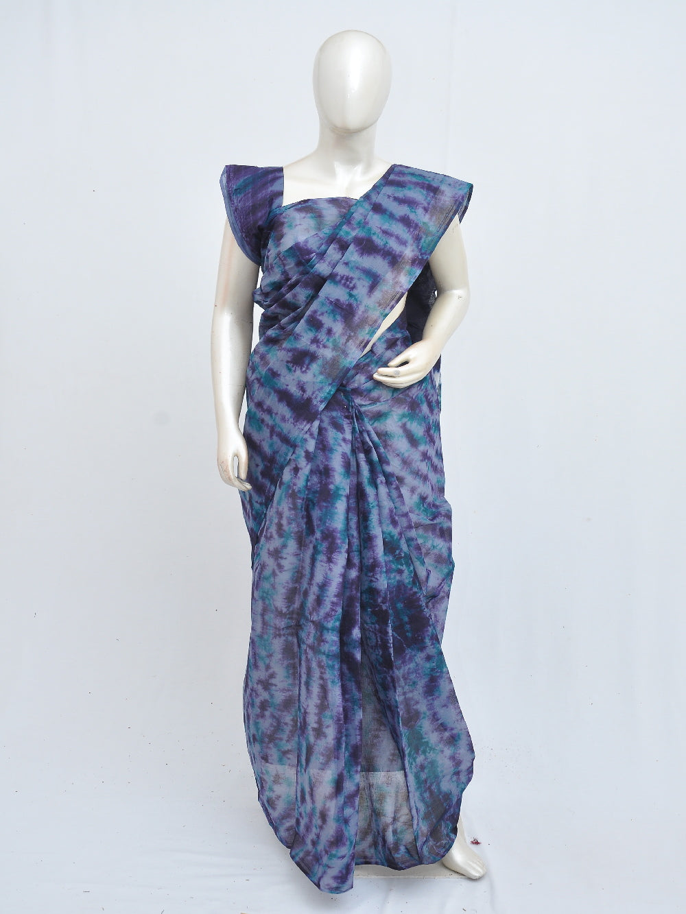 Batik Pure Cotton Saree [D40516039]
