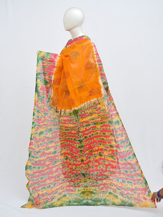 Batik Pure Cotton Saree [D40516041]
