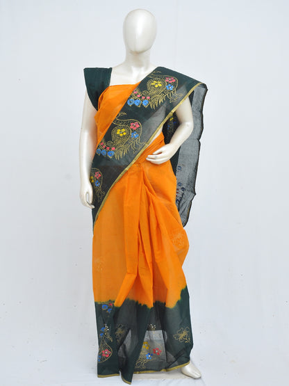 Batik Pure Cotton Saree [D40516042]