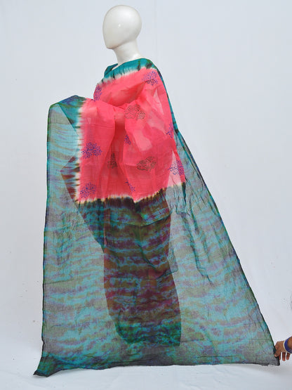 Batik Pure Cotton Saree [D40516043]