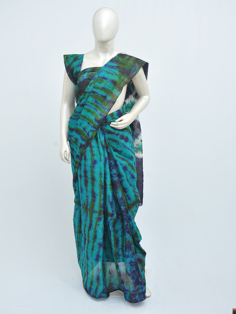 Batik Pure Cotton Saree [D40620109]