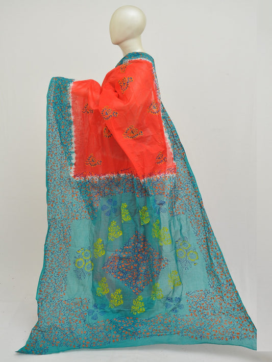 Batik Pure Cotton Saree [D50316003]