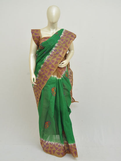 Batik Pure Cotton Saree [D50316009]