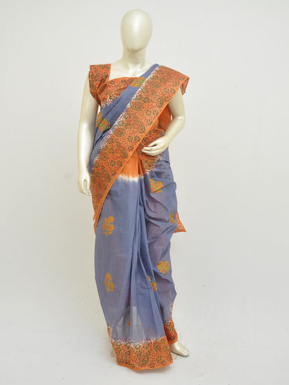 Batik Pure Cotton Saree [D50316011]