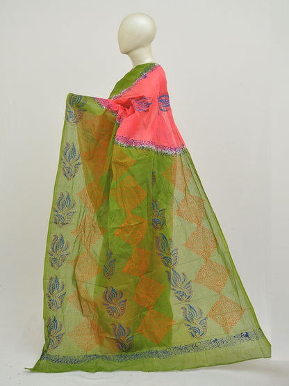 Batik Pure Cotton Saree [D50316016]