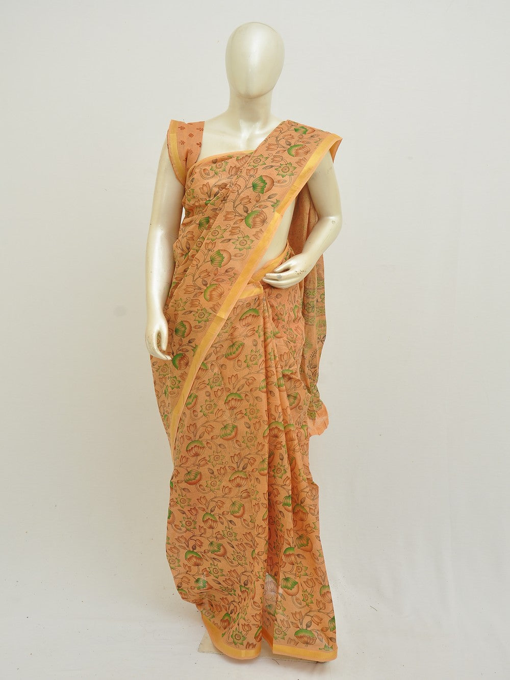 Batik Pure Cotton Saree [D50316030]