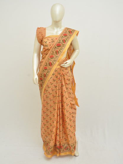 Batik Pure Cotton Saree [D50316037]
