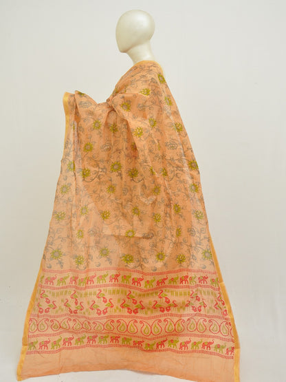 Batik Pure Cotton Saree [D50316038]