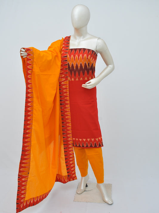 Ikat Dress Material with Same Dupatta model 1 [D40521001]