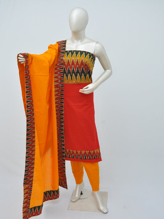 Ikat Dress Material with Same Dupatta model 1 [D40521003]