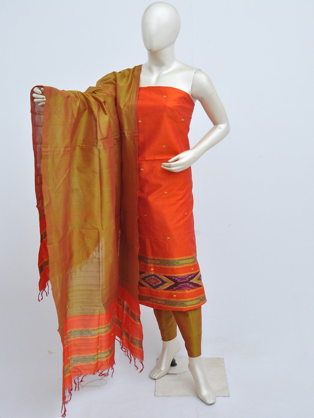 Silk Woven Designer Dress Material [D31017117]