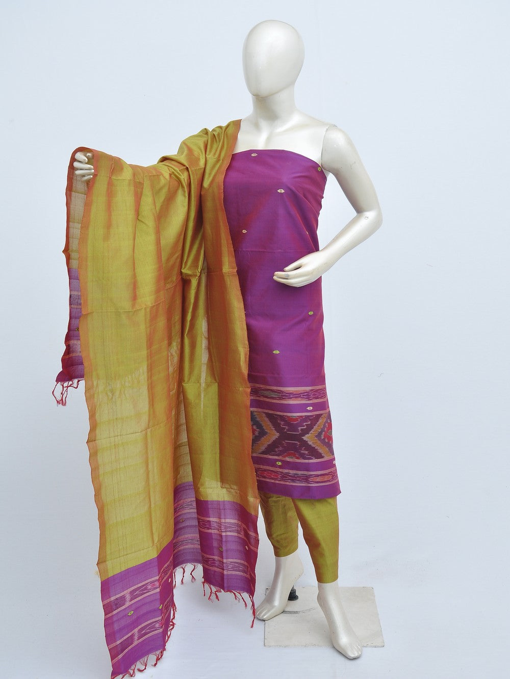Silk Woven Designer Dress Material [D31017118]