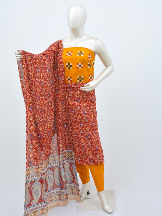 Ikkat Kalamkari Designer Dress Material [D30818001]