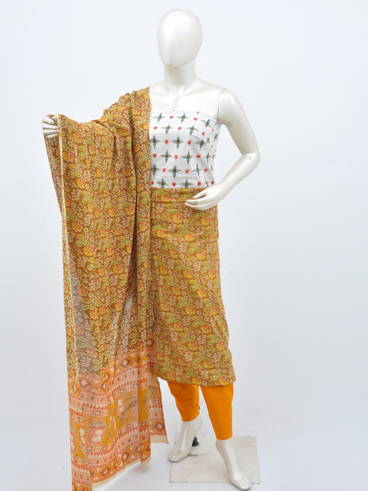 Ikkat Kalamkari Designer Dress Material [D30818002]