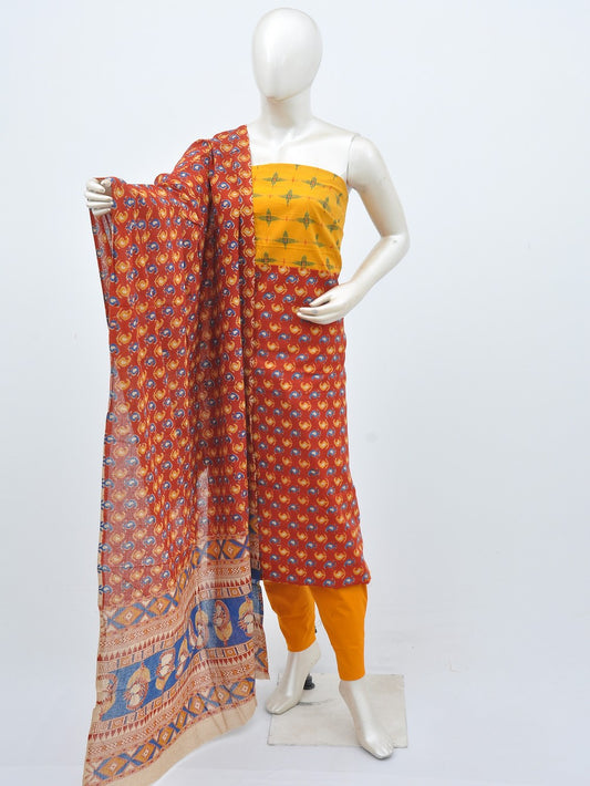 Ikkat Kalamkari Designer Dress Material [D30818008]