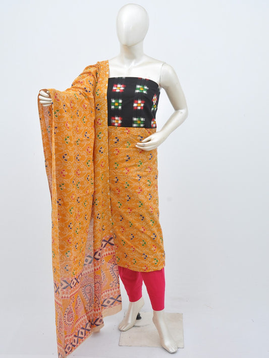 Ikkat Kalamkari Designer Dress Material [D30818011]