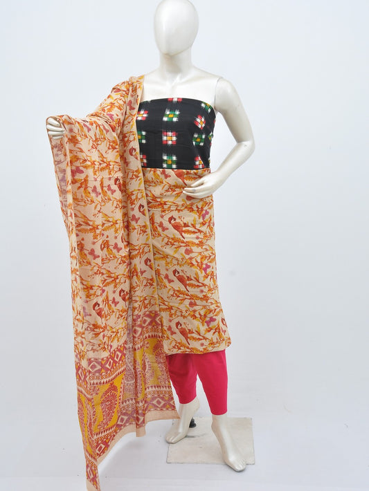 Ikkat Kalamkari Designer Dress Material [D30818012]