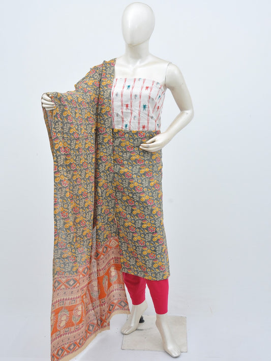 Ikkat Kalamkari Designer Dress Material [D30818013]