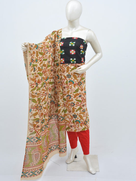 Ikkat Kalamkari Designer Dress Material [D30818015]