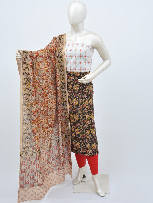 Ikkat Kalamkari Designer Dress Material [D30818016]