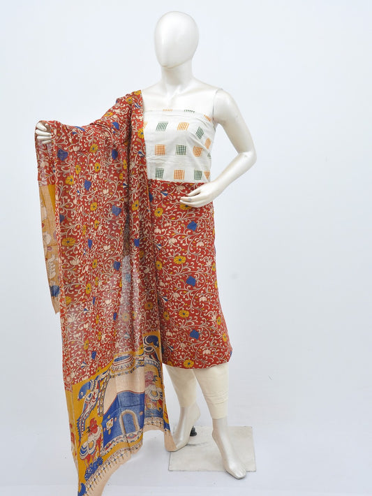 Ikkat Kalamkari Designer Dress Material [D30818019]