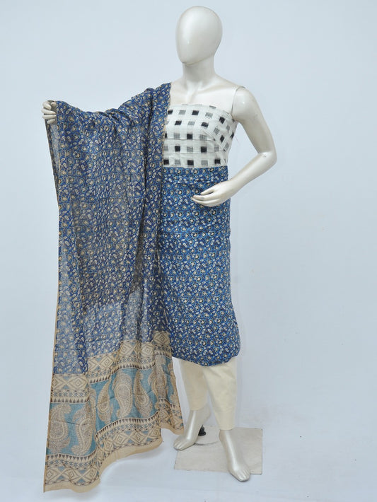 Ikkat Kalamkari Designer Dress Material [D40220037]
