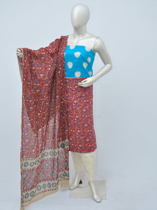 Ikkat Kalamkari Designer Dress Material [D40220038]