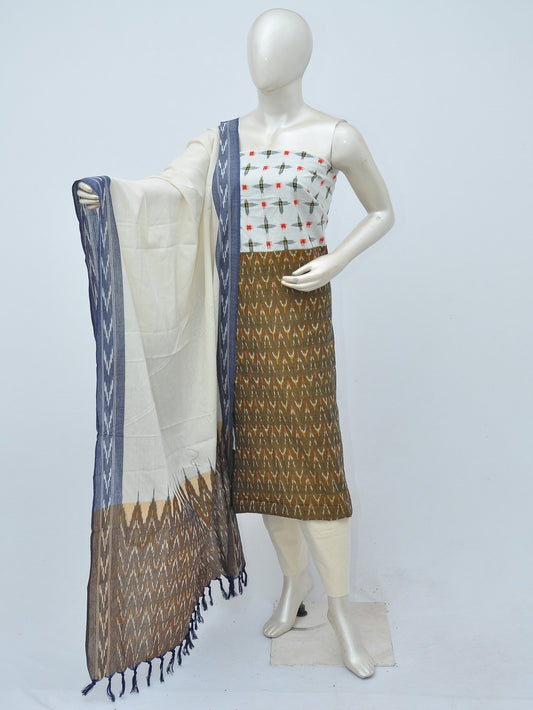 Ikkat Kalamkari Designer Dress Material [D40220058]