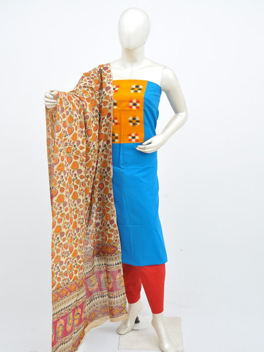 Kalamkari Ikkat Designer Dress Material [D30601013]