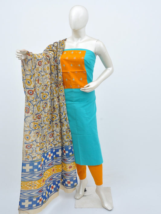 Kalamkari Ikkat Designer Dress Material [D30812040]